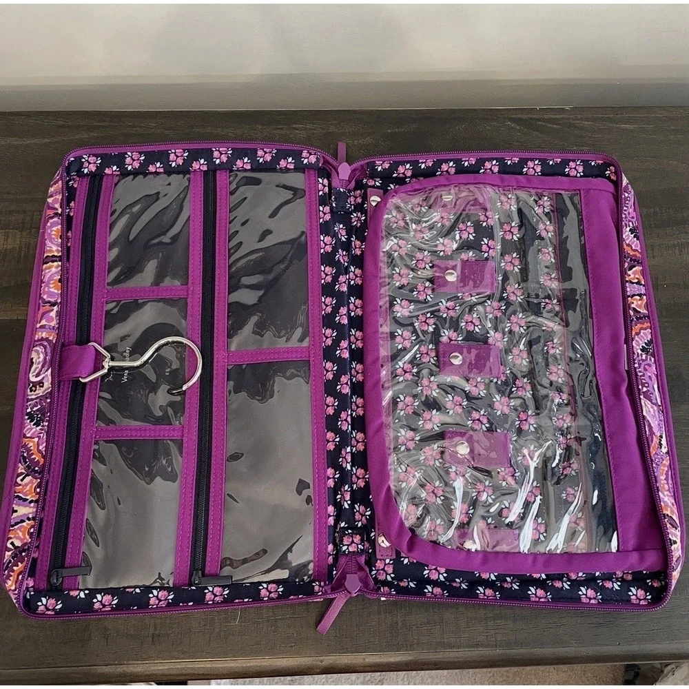 Vera Bradley Dream Tapestry Iconic Ultimate Jewelry Organizer Case Hanging NWT
